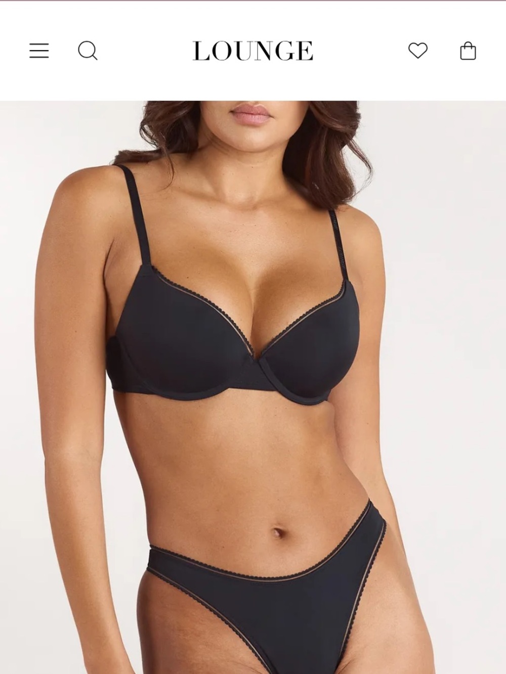 30D Lounge Comfort push-up Tshirt bra
